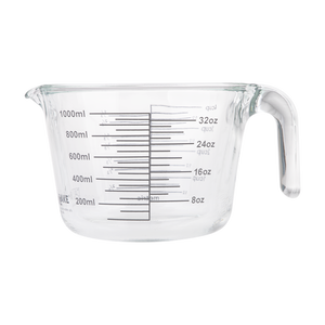 Daily Bake Borosilicate Glass Measuring Jug 1 Litre - oven safe Australian kitchenware (image 2)