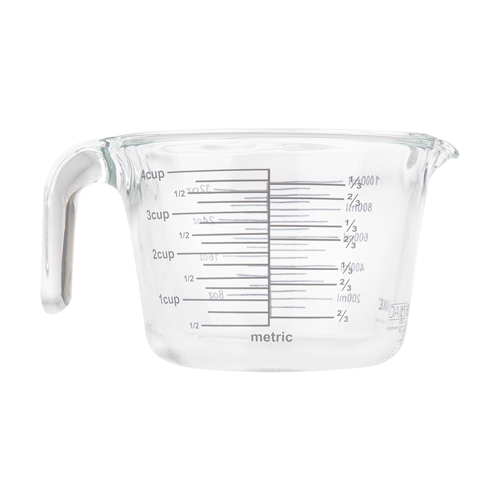 Daily Bake Borosilicate Glass Measuring Jug 1 Litre - oven safe Australian kitchenware (image 4)