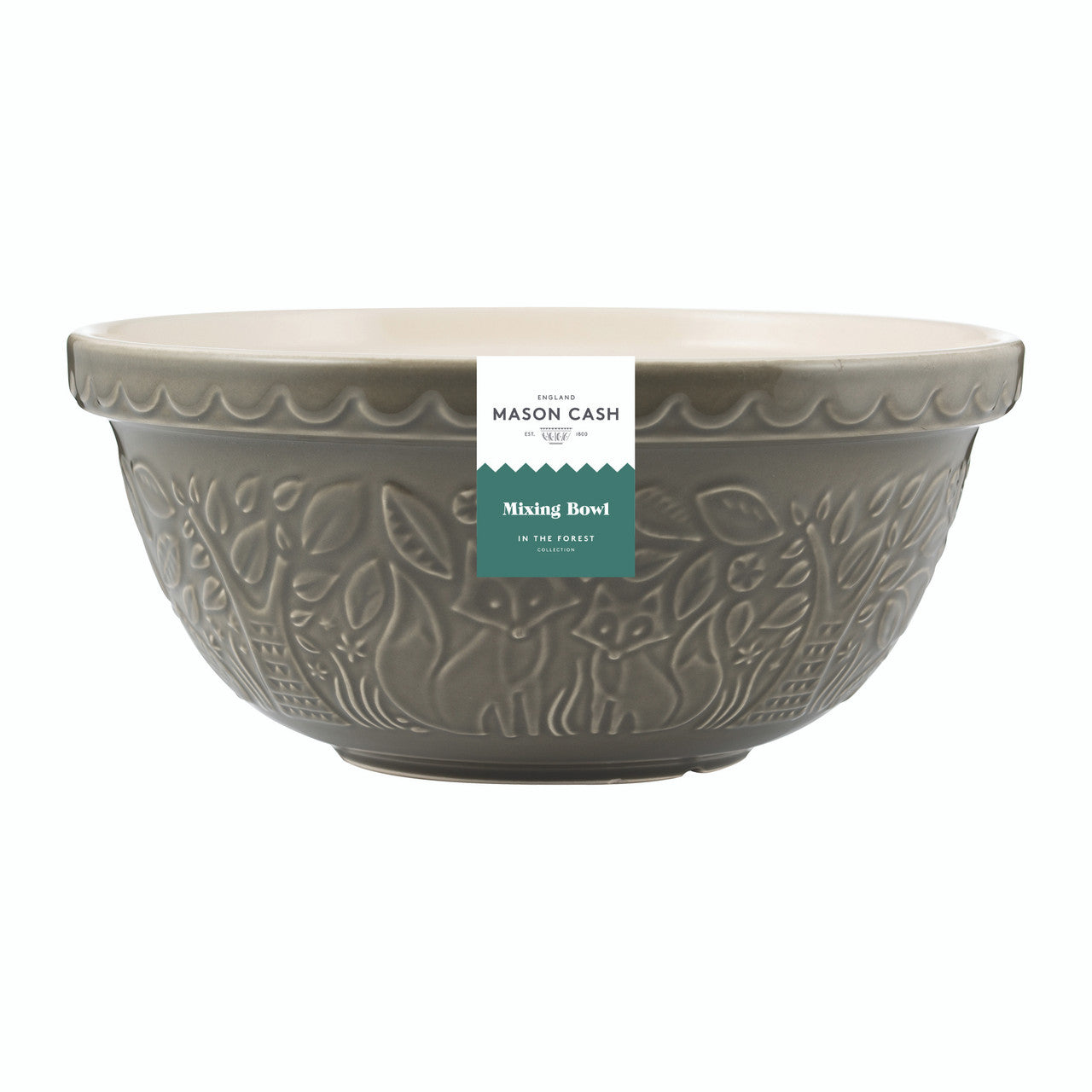 Mixing Bowl 29cm – In The Forest Grey Fox – Mason Cash