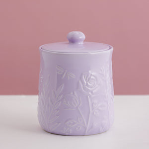 In The Meadow Storage Jar Lilac 800ml - Mason Cash