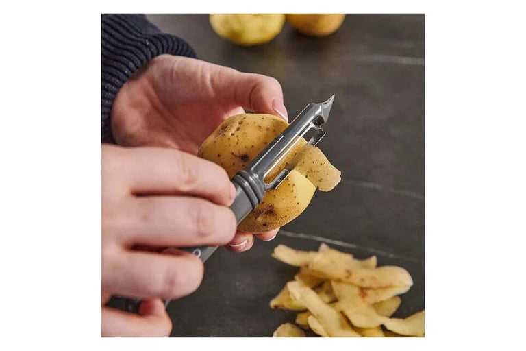 Culinare Swivel Peeler Straight - Ergonomic Stainless Steel Blade 165mm