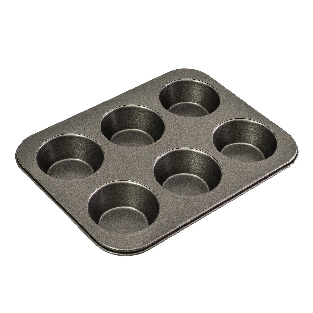 Muffin Pan Large 6cups  35x26cm - BakeMaster
