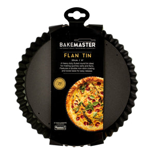 Bakemaster Non Stick Loose Base Round Quiche Pan 25cm - loose base detail