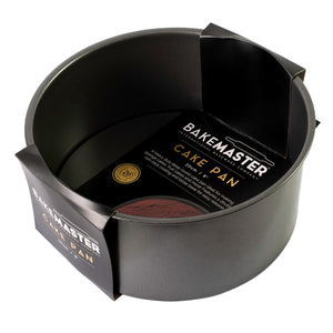 Bakemaster Loose Base Round Deep Cake Pan 20cm - removable base detail