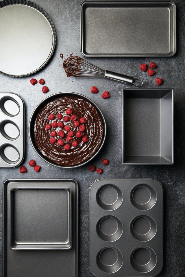 MasterCraft 6 Cup American Muffin Pan - Aluminium 26.5x36cm