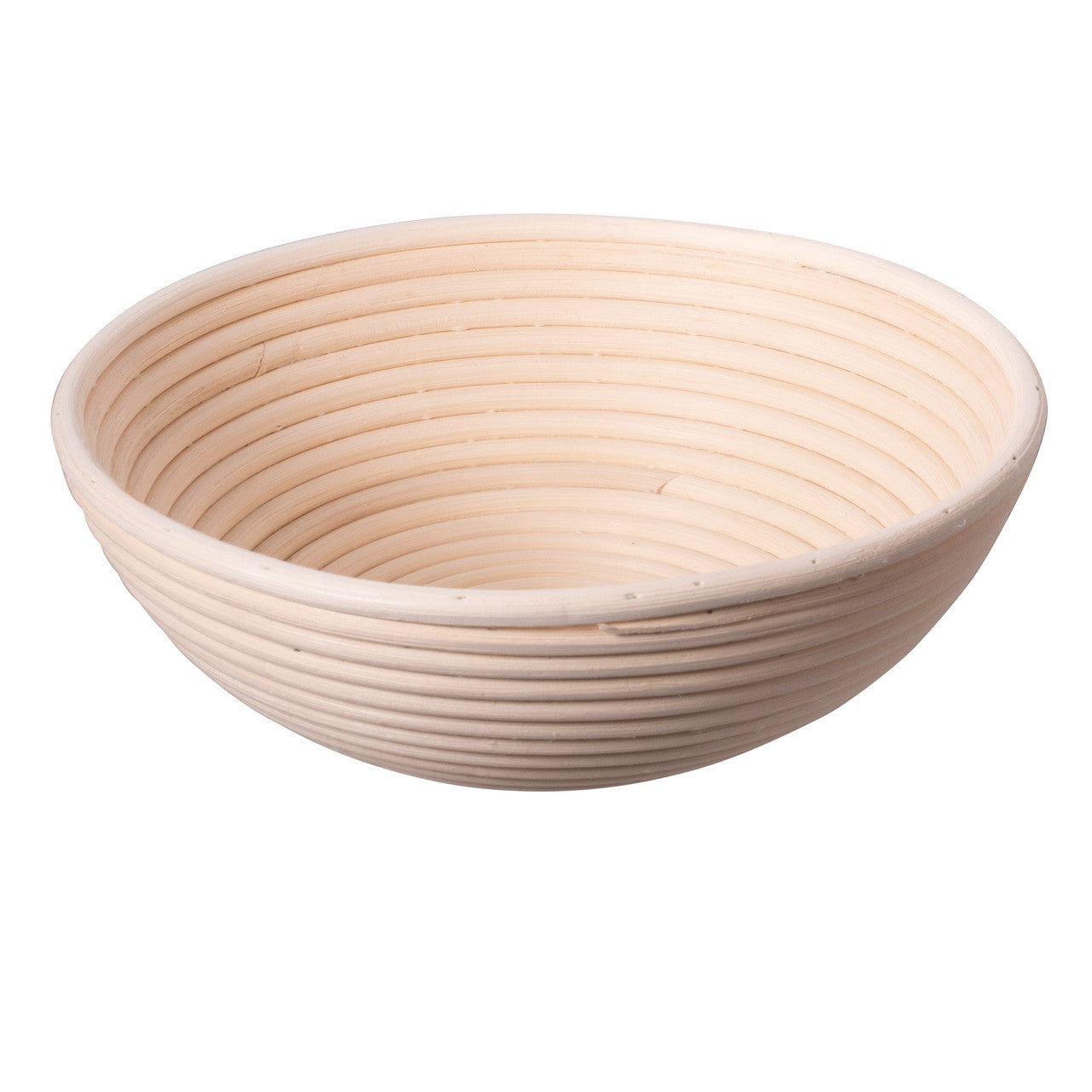 BakeMaster Round Rattan Proving Basket 25cm - sourdough banneton