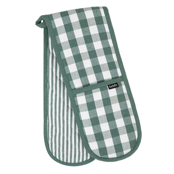 Eco Gingham Kitchen Towel Set of 2 – Black – Ladelle