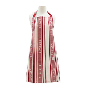 Bella Casa Apron – Ladelle, red product shot