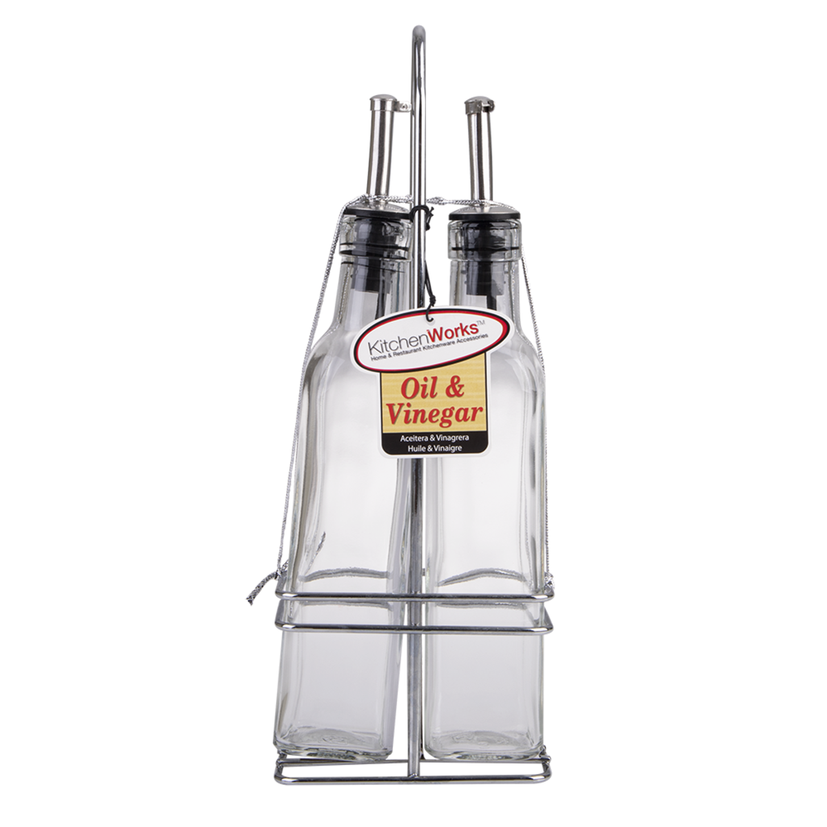 Glass Oil and Vinegar Set