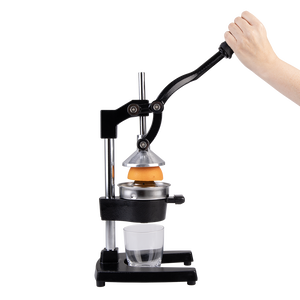 Integra Cast Iron Manual Juicer Matte Black - lifestyle