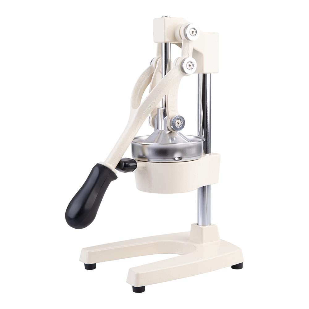 Integra Cast Iron Commercial Manual Juicer White - citrus press