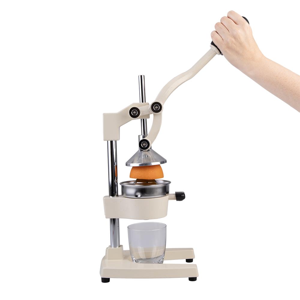 Integra Cast Iron Manual Juicer White - lifestyle