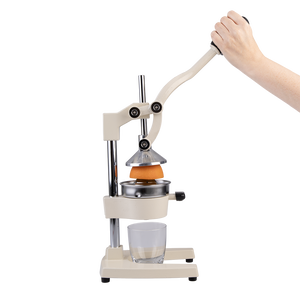 Integra Cast Iron Manual Juicer White - lifestyle