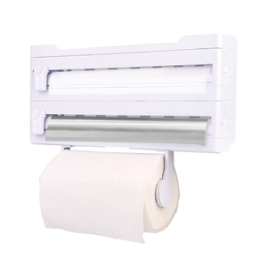 Appetito Wall Mount Kitchen Roll Dispenser White - Australian kitchen organisation