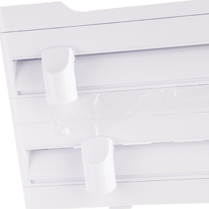 Appetito Wall Mount Kitchen Roll Dispenser White - Australian kitchen organisation (image 3)