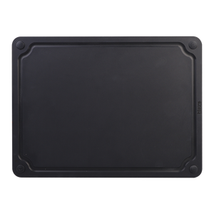 Integra Wood Fibre Cutting Board 37cm Black - reversible kitchen chopping board