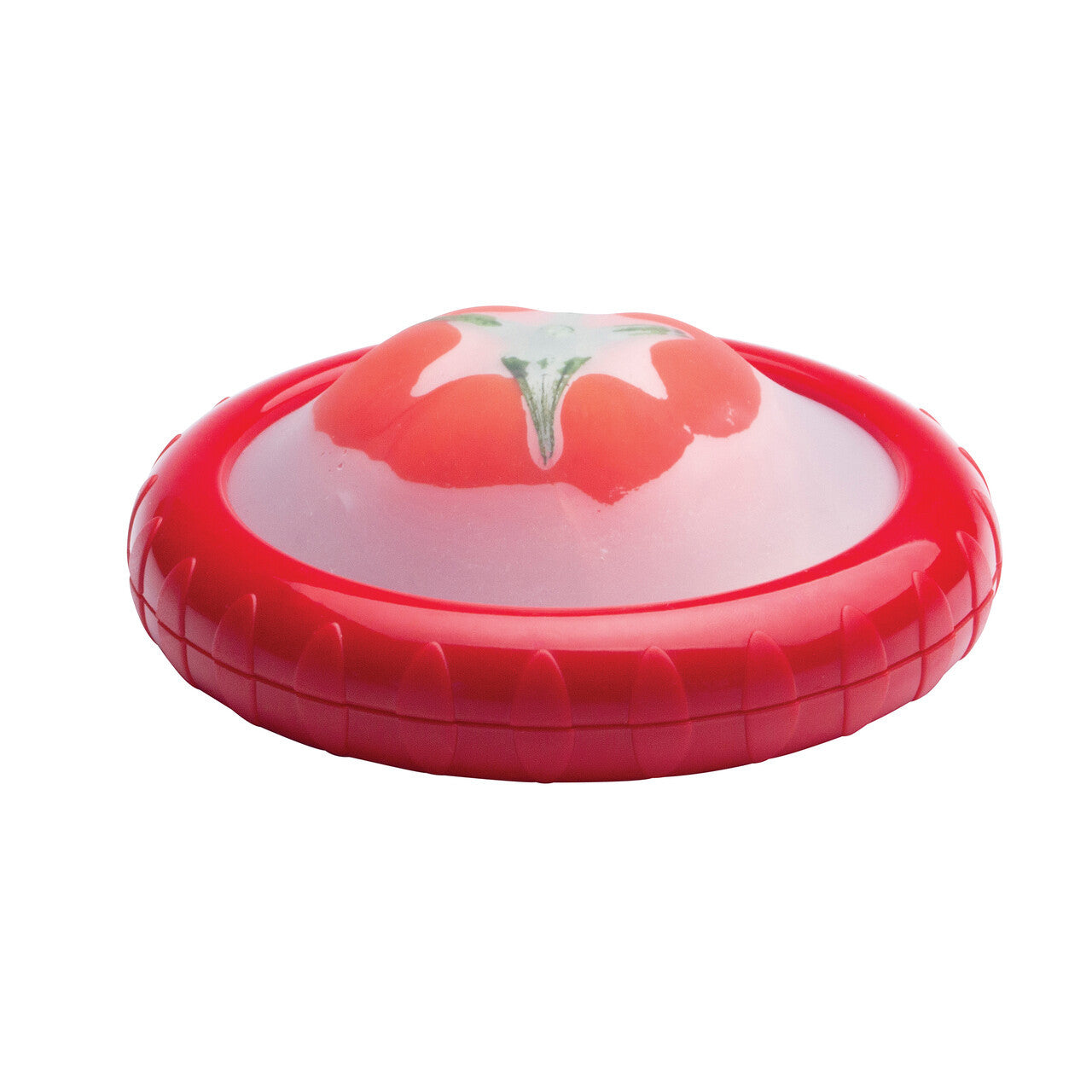 Cuisena Fresh Keeper Fruit & Veggie Silicone Pod Red - reusable produce storage