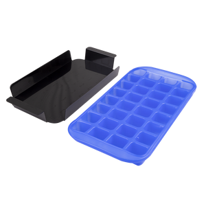 Appetito jumbo ice tray with support base — dishwasher safe