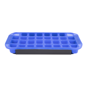 Appetito ice cube tray blue — 32 cube capacity