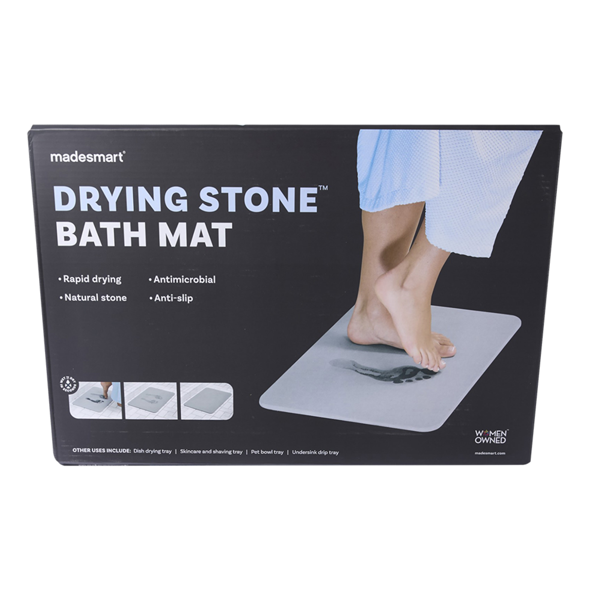 MADESMART Drying Stone Bath Mat