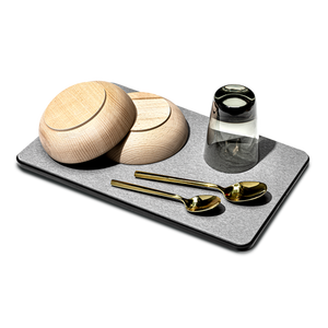 madesmart Drying Stone Dish Drying Mat 37.4 × 22.4 × 1.3 cm