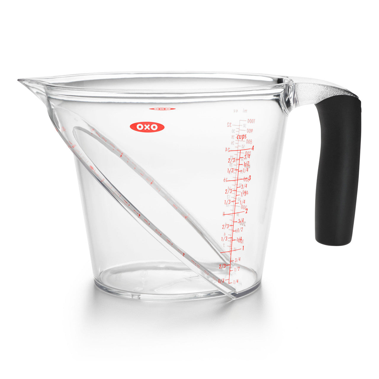 Angled Measure Cup - 4 CUP/ 1L