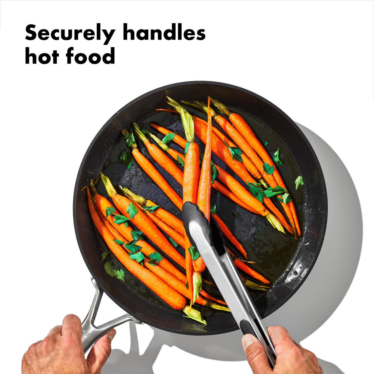 OXO Tongs With Nylon Heads - 2 Pack