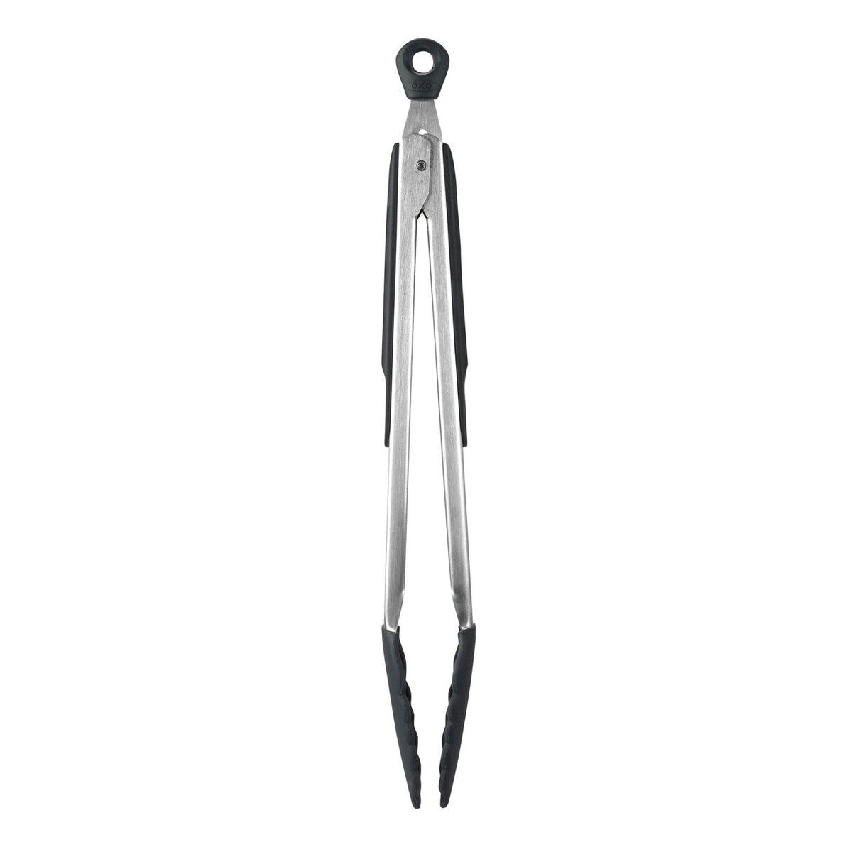 SKU 48379 Tongs with Silicone Heads - 30cm heat resistant silicone non stick safe