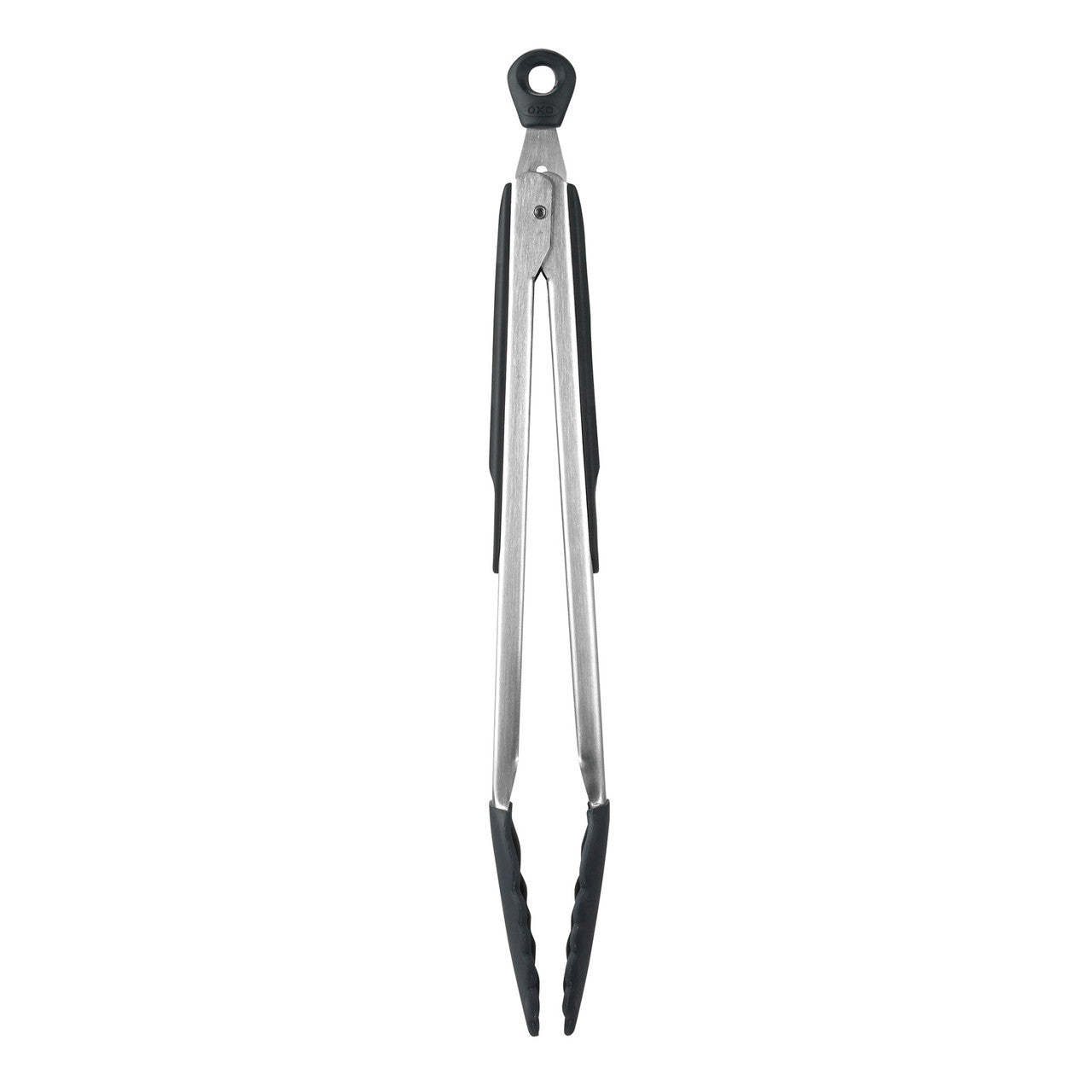 SKU 48379 Tongs with Silicone Heads - 30cm heat resistant silicone non stick safe