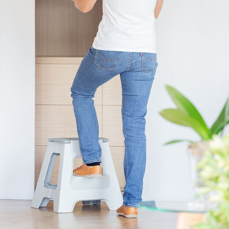 Step Stool 2-Step Foldable 40cm – Vigar
