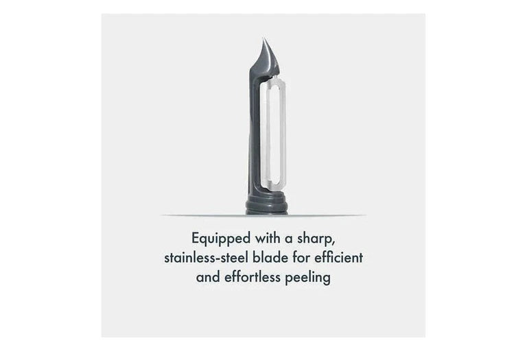 Culinare Swivel Peeler Straight - Ergonomic Stainless Steel Blade 165mm