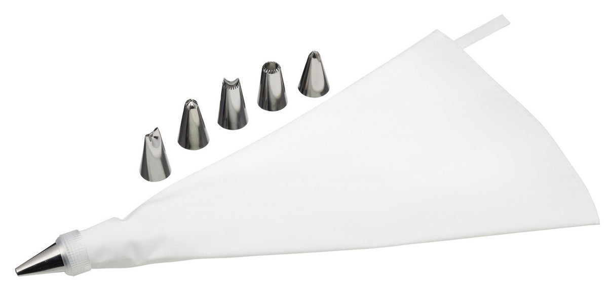 SKU HGMCICESET8 Icing Starter Set 8 Piece Reusable bag 6 nozzles