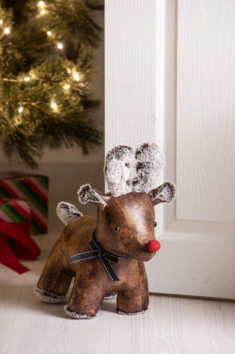 Novelty Christmas Reindeer Doorstop – Ladelle – view 2