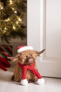 Novelty Christmas Cow Doorstop – Ladelle – view 2