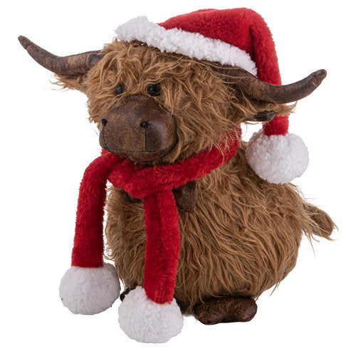 Novelty Christmas Cow Doorstop – Ladelle