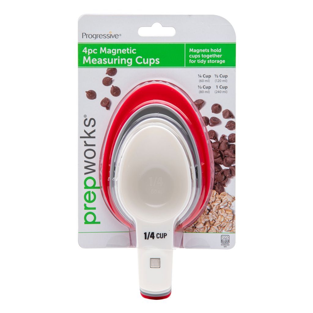 Magnetic Measuring Cups/Scoops Set 4