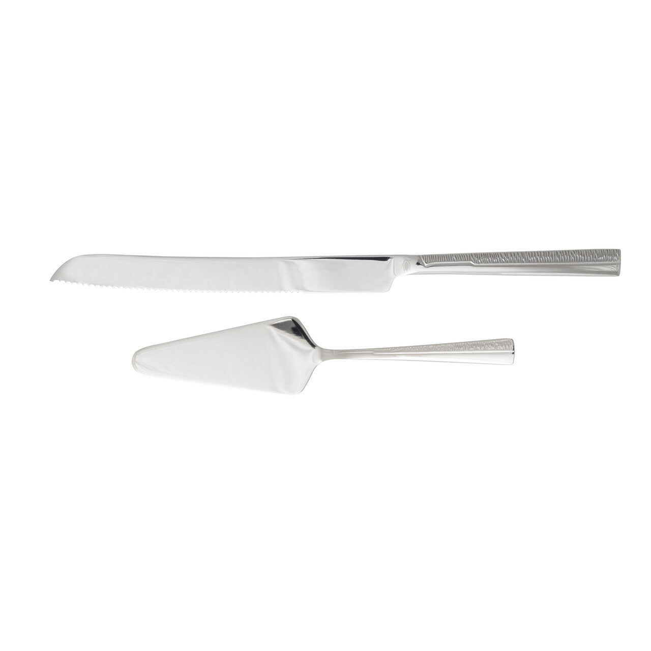 Splayd Cake Knife and Cake Server Set Stainless Steel - kitchen entertaining
