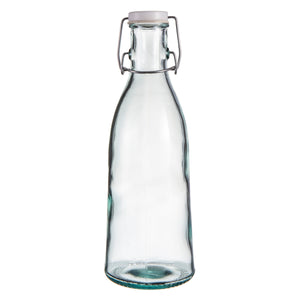 Ladelle Eco Recycled Leche 1000ml Glass Bottle - recycled glass drink bottle