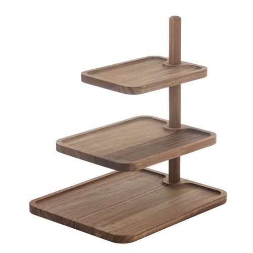 Gather Rectangle 3 Tier Serving Tower