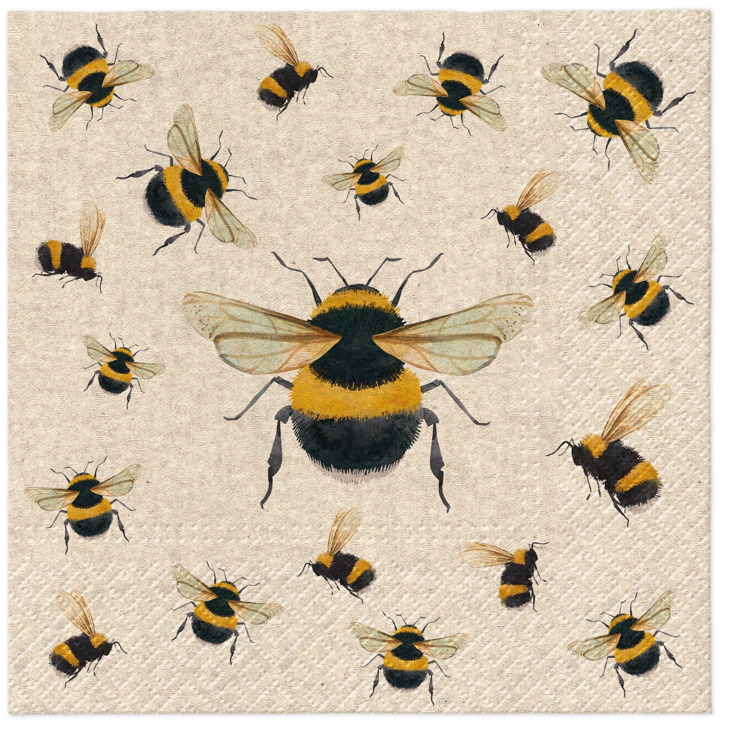 Lunch Napkin 33cm Dancing Bee