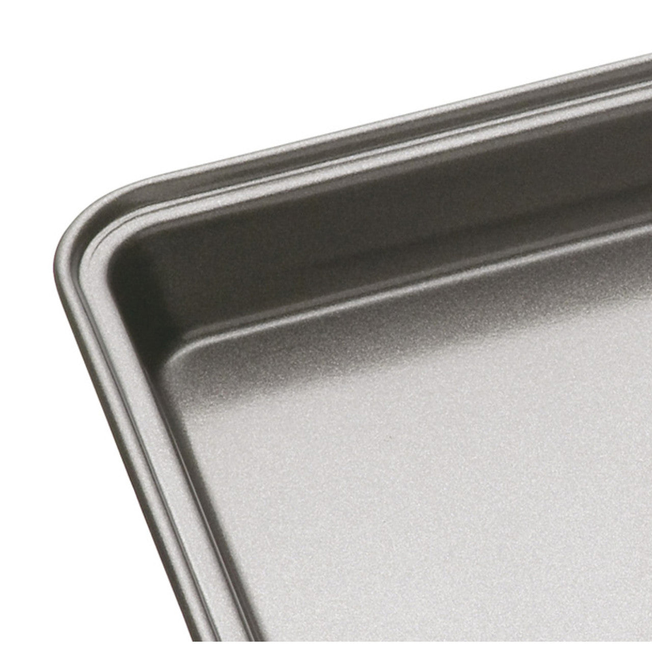 MasterCraft Brownie Pan 34x20x4cm Non-Stick - side profile of baking pan