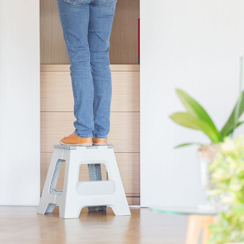 Step Stool 2-Step Foldable 40cm – Vigar