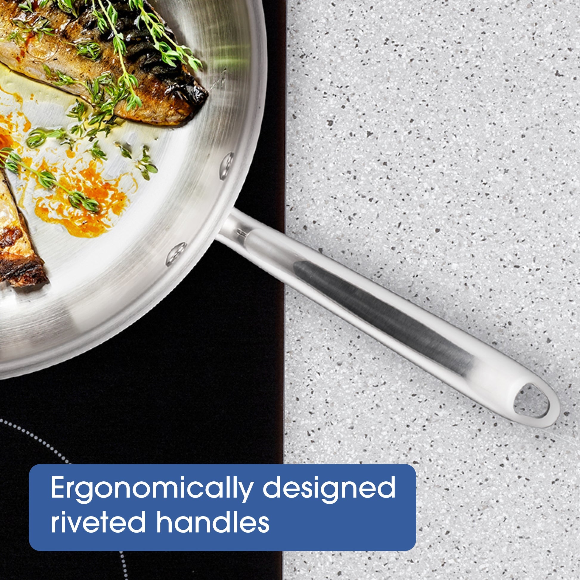 RACO Steel Essentials Saucepan 18cm impact-bonded base