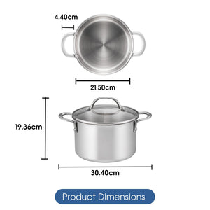 RACO Steel Essentials Saucepot 20cm lifestyle shot