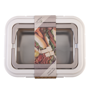 Chill & Carry Grazing Box – Mushroom Grey