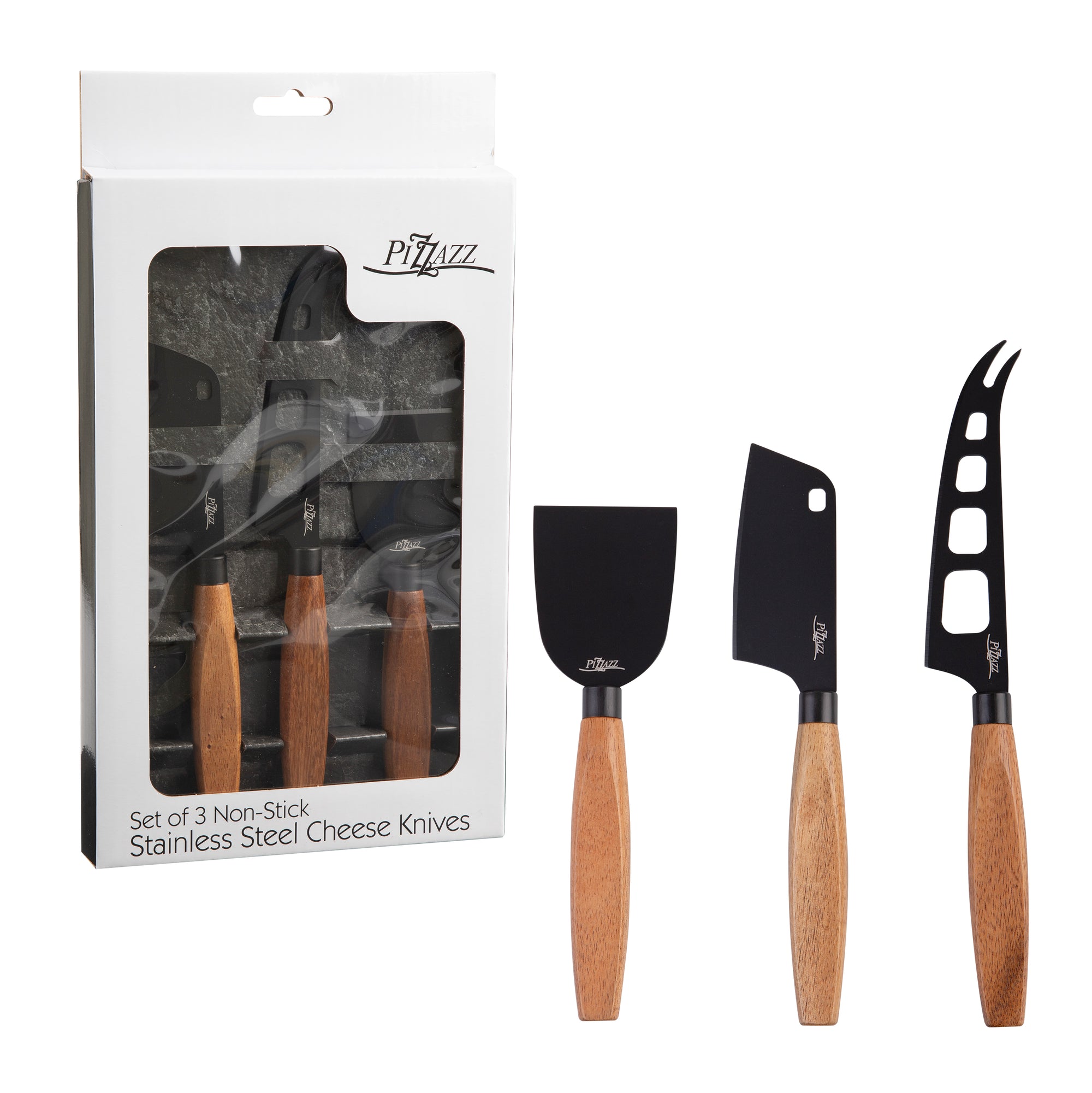 Cheese Knives - Acacia set