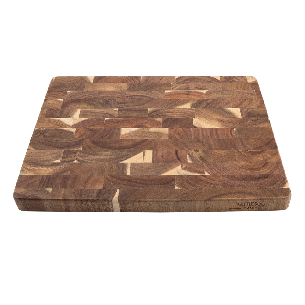 Acacia Wood End Grain Cutting Board 40x30x3cm - chopping board