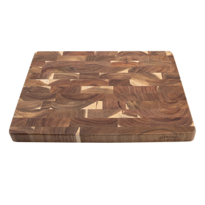 Acacia Wood End Grain Cutting Board 40x30x3cm - chopping board