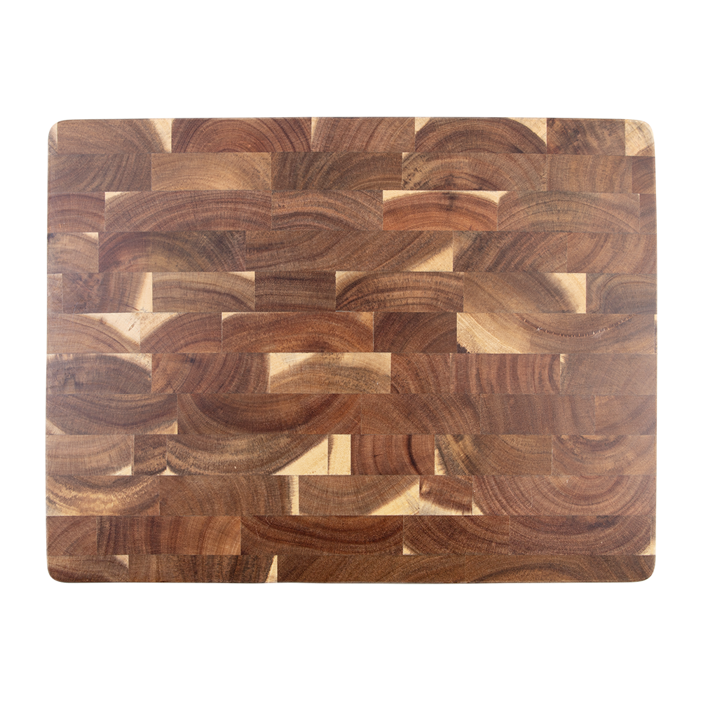 Acacia Wood End Grain Cutting Board 40x30cm - alternate view