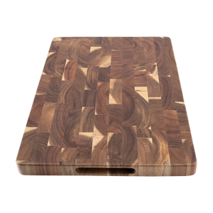 Acacia Wood End Grain Cutting Board 40x30cm - lifestyle